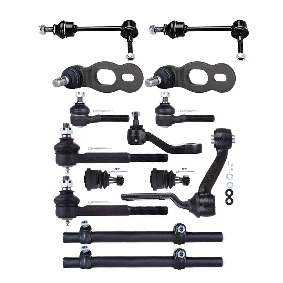 Tie Rod Ends Ball Joints Sway Bars For 98-02 Ford Crown Victoria Ford Grand Marquis