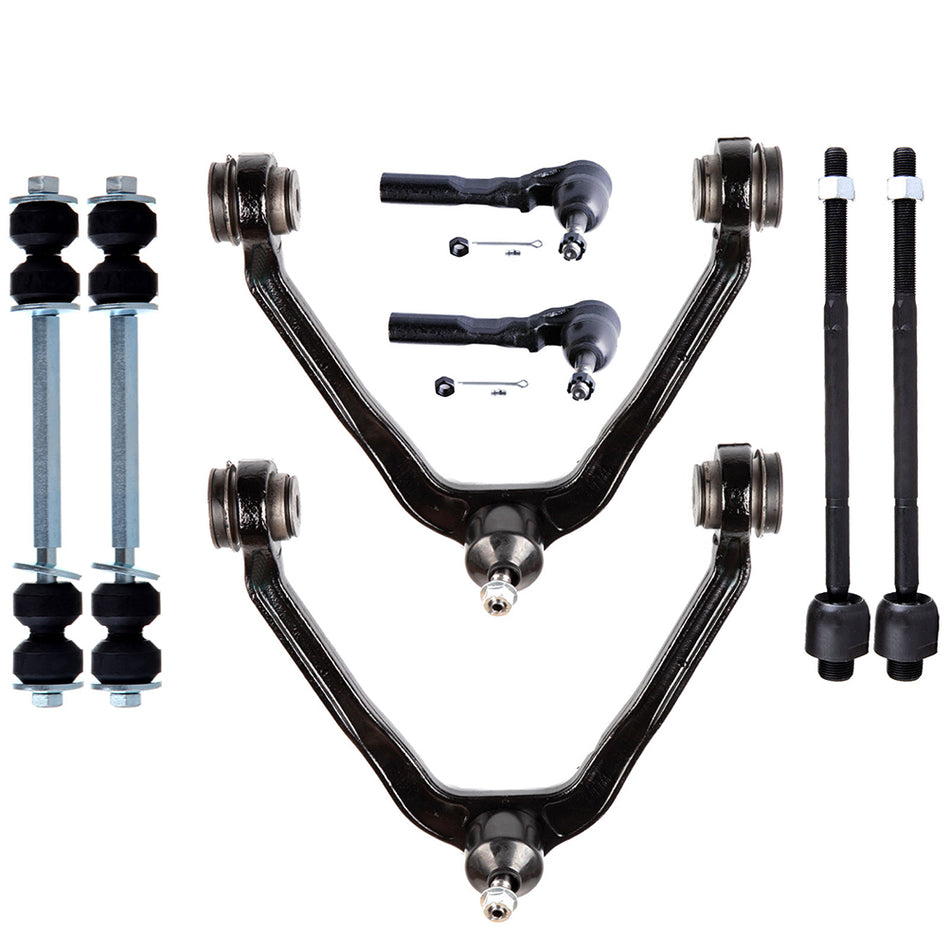 Front Upper Control Arm Tie Rod End Sway Bar For 99-06 Silverado GMC Sierra 1500