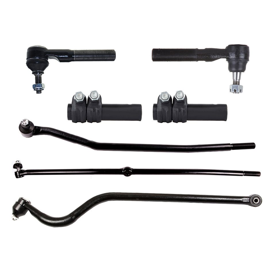 2000 2001 2002 Dogde Ram 1500 2500 3500 4WD Front Tie Rods Track Bar 7pcs