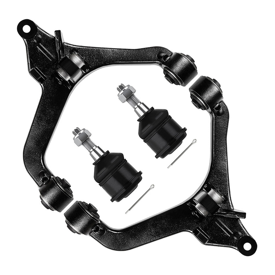 4pcs Front Lower Control Arm +Ball Joint Kit For 2002 2003 - 2007 Jeep Liberty