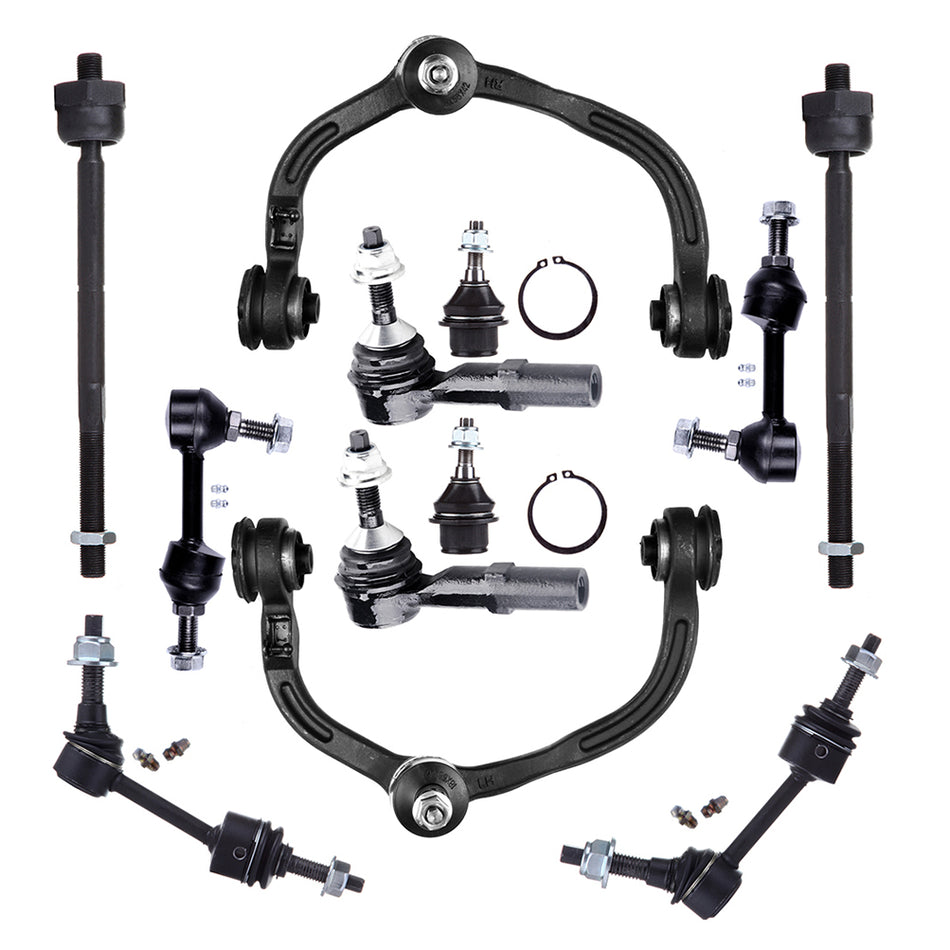 Complete Strut Suspension Kits For 03-04 Ford Expedition Lincoln Navigator 12 Pcs