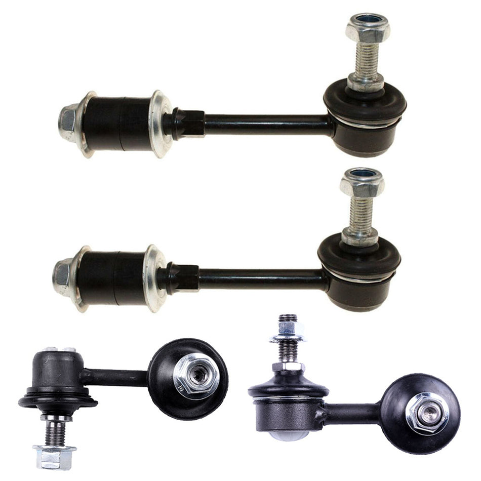 4pcs For 2000-2005 Hyundai Accent Front and Rear Sway Bar Links Suspension Kit