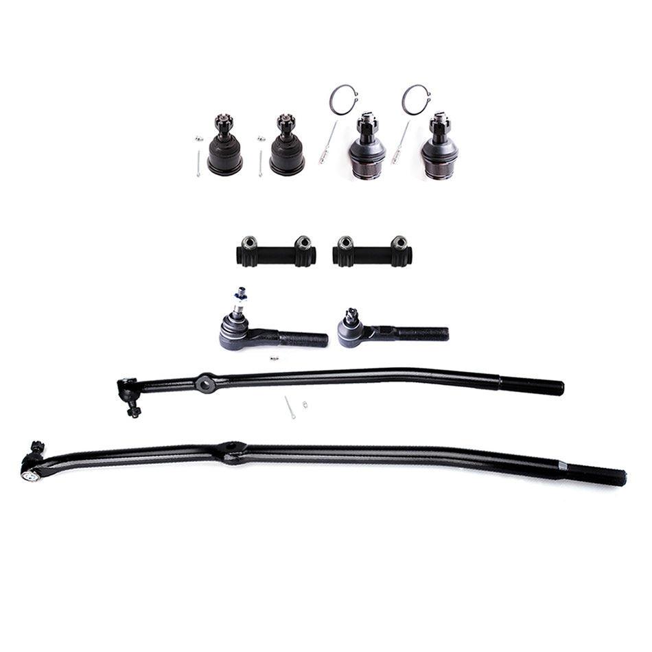10Pcs For Dodge Ram 2500 Ram 3500 Front Ball Joints Tie Rods Adjusting Sleeves