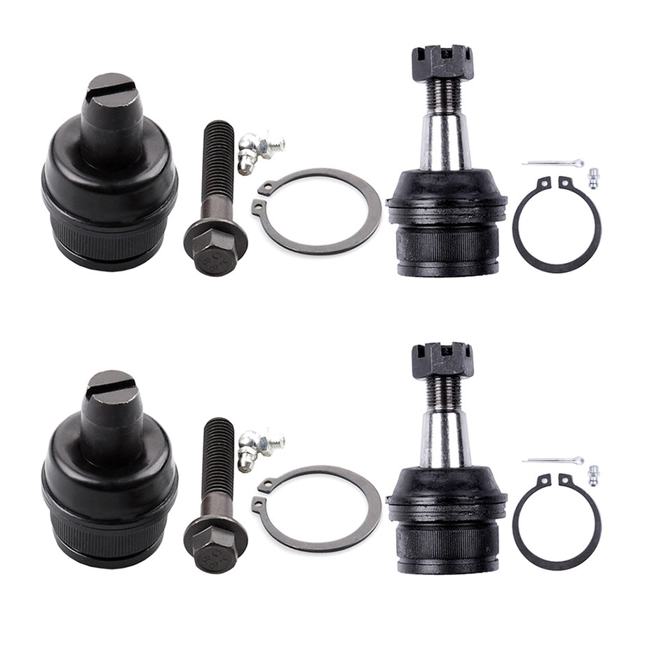 Front Lower Upper Control Arm Ball Joints For 05-07 Ford E150 2005 Ford E150 Club Wagon