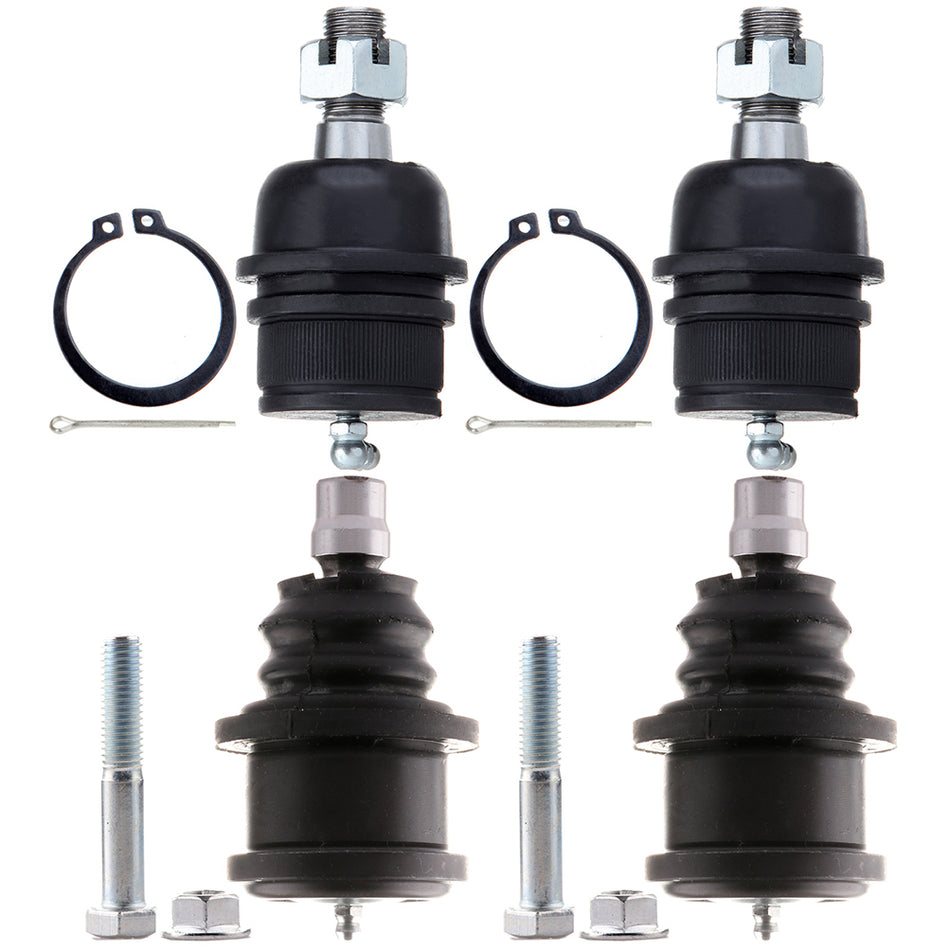 4pcs Upper Lower Ball Joints For Ford 1995-2011 Explorer Mazda B-Series Mercury
