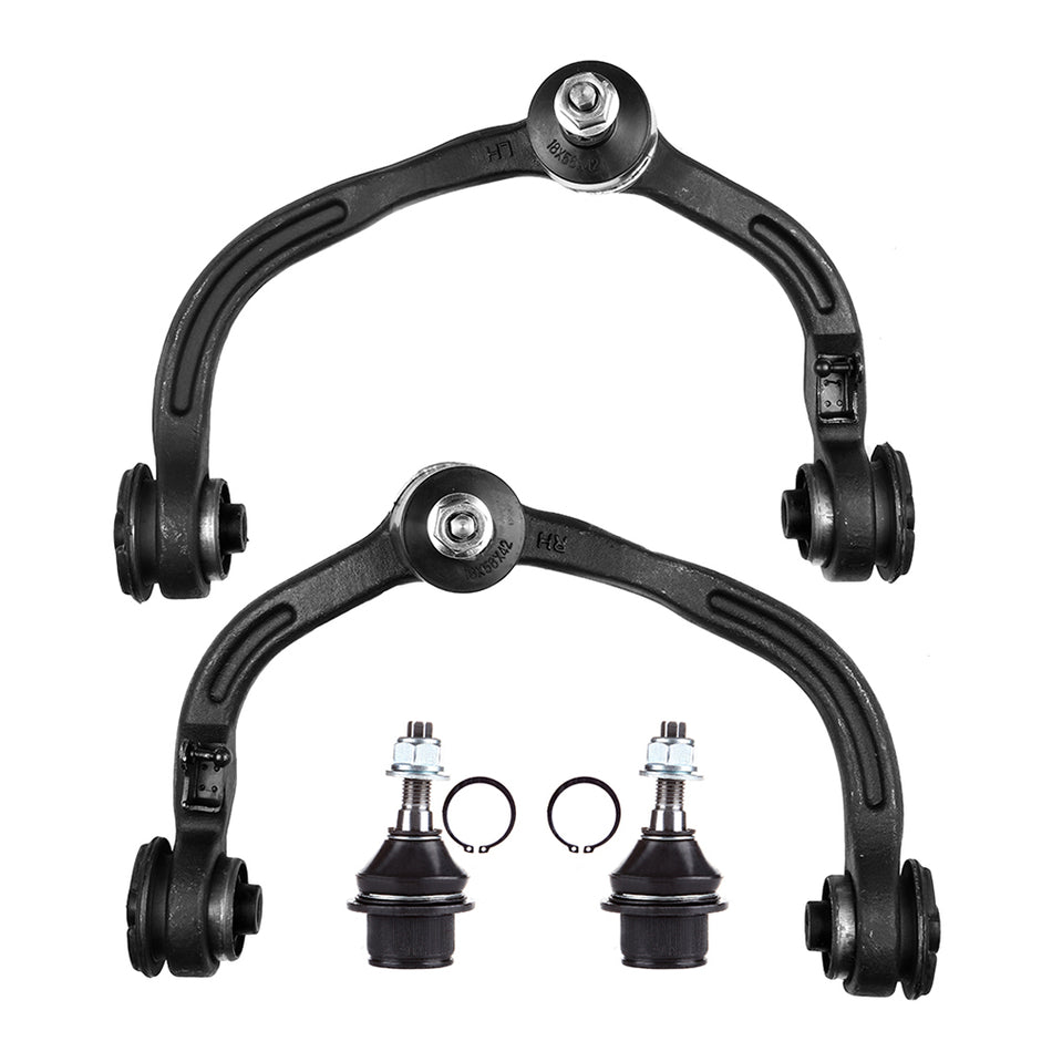 Front Control Arms Ball Joints Kit For 03-04 Ford Expedition Lincoln Navigator