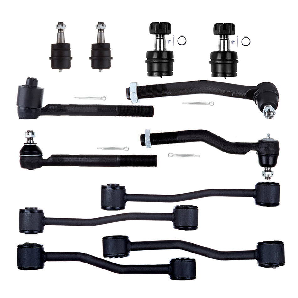 1999-2004 Jeep Grand Cherokee Front Suspension Ball Joints Sway Bars Tie Rod End