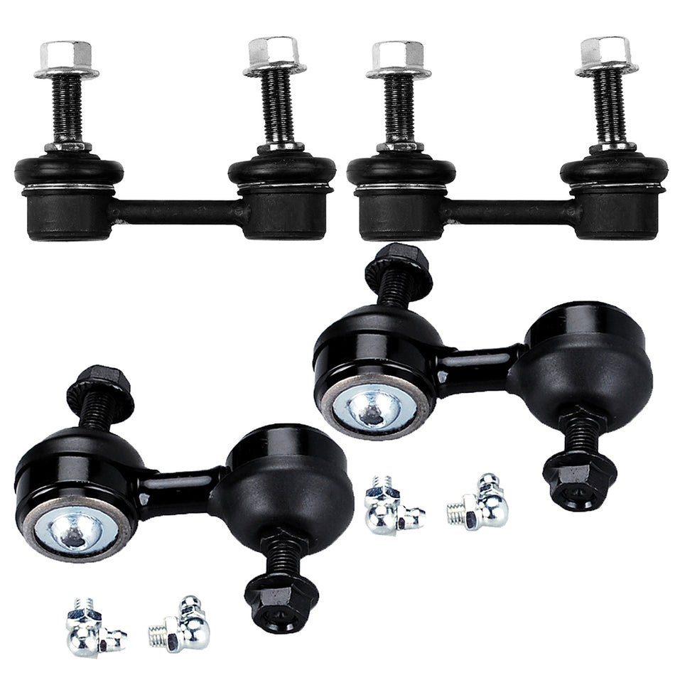 4pcs For 2003-08 Subaru Forester Imprez Front Rear Stabilizer Sway Bar End Links