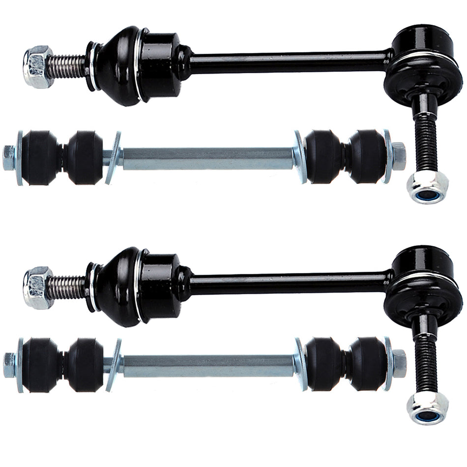 4pc Front & Rear Sway Bar End Links Kit for 1998-2002 Ford Crown Victoria