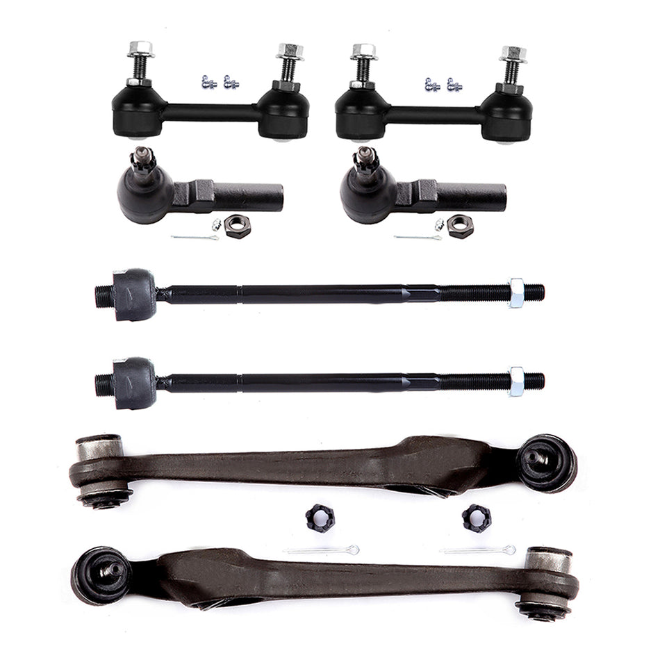 Front Lower Control Arm Tie Rod End Sway Bar For 1993 94 95-1999 Saturn SC1 SC2