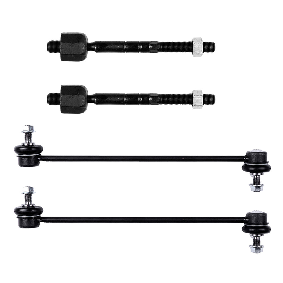 2003-2008 Mini Cooper Front Inner Tie Rods Sway Bar Links Suspension Kit