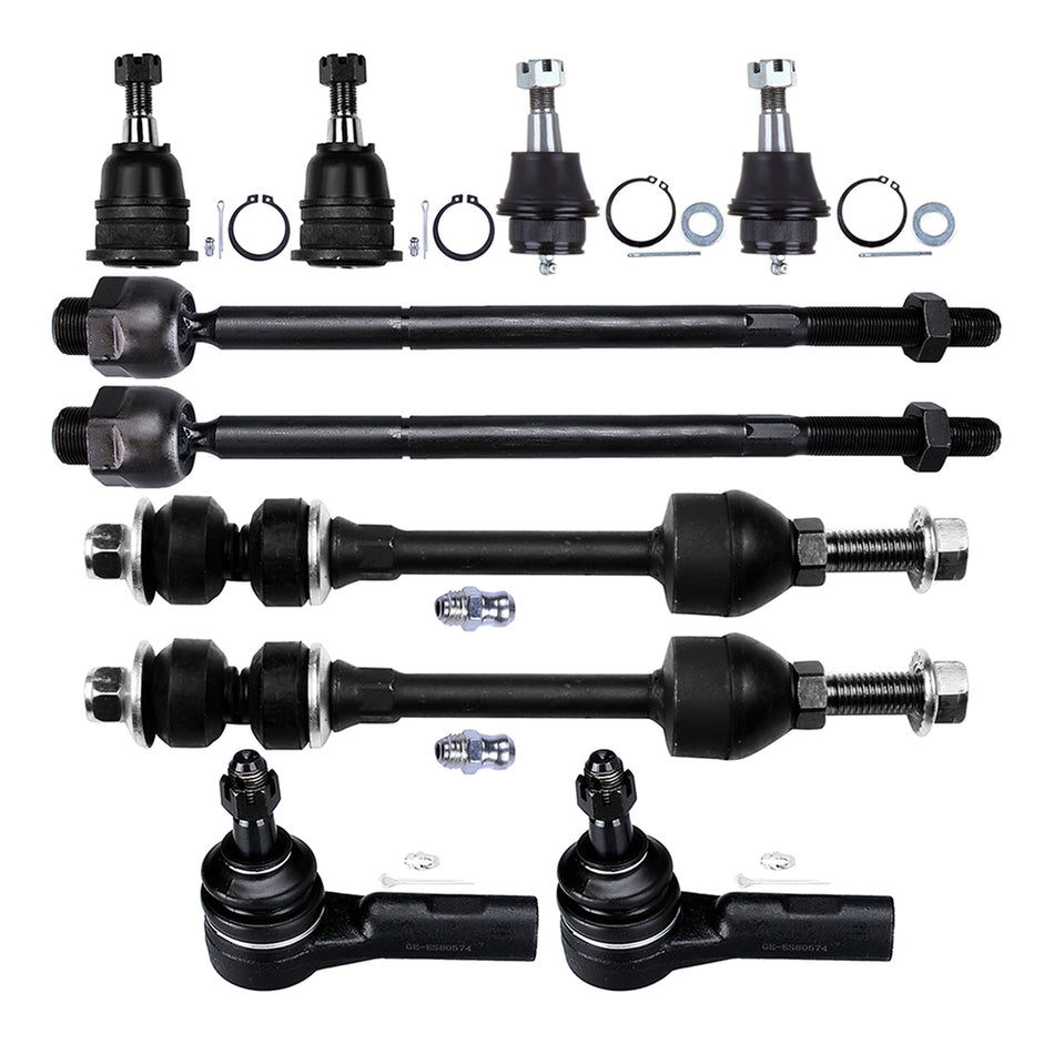 2006-2008 Dodge Ram 1500 Front Ball Joints Tie Rod Ends Sway Bar