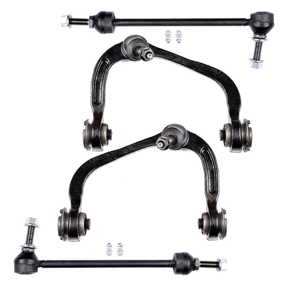 10-14 Ford F150 Front Upper Control Arm Ball Joint Sway Bar Suspension Kit
