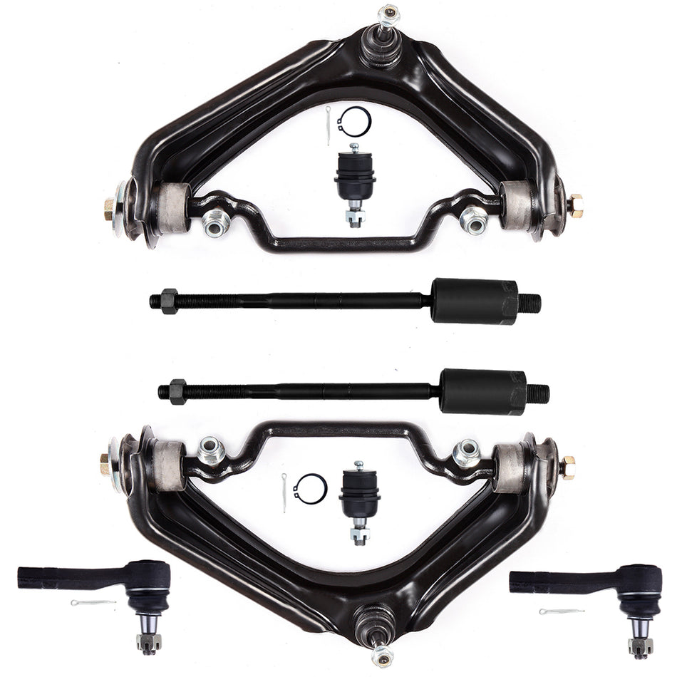 Front Upper Control Arm & Ball Joint Tie Rod End For Ford Explorer Mountaineer