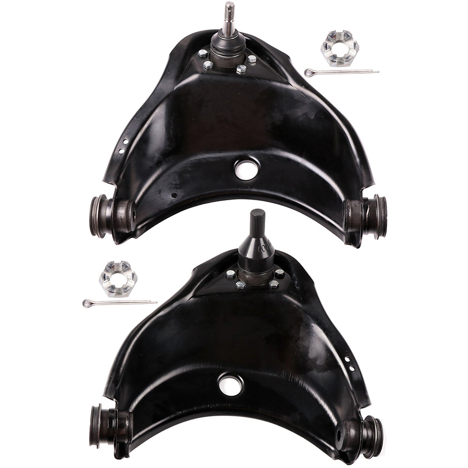 Left & Right Front Upper Control Arms Set For 96-02 Chevrolet Express 1500 2500