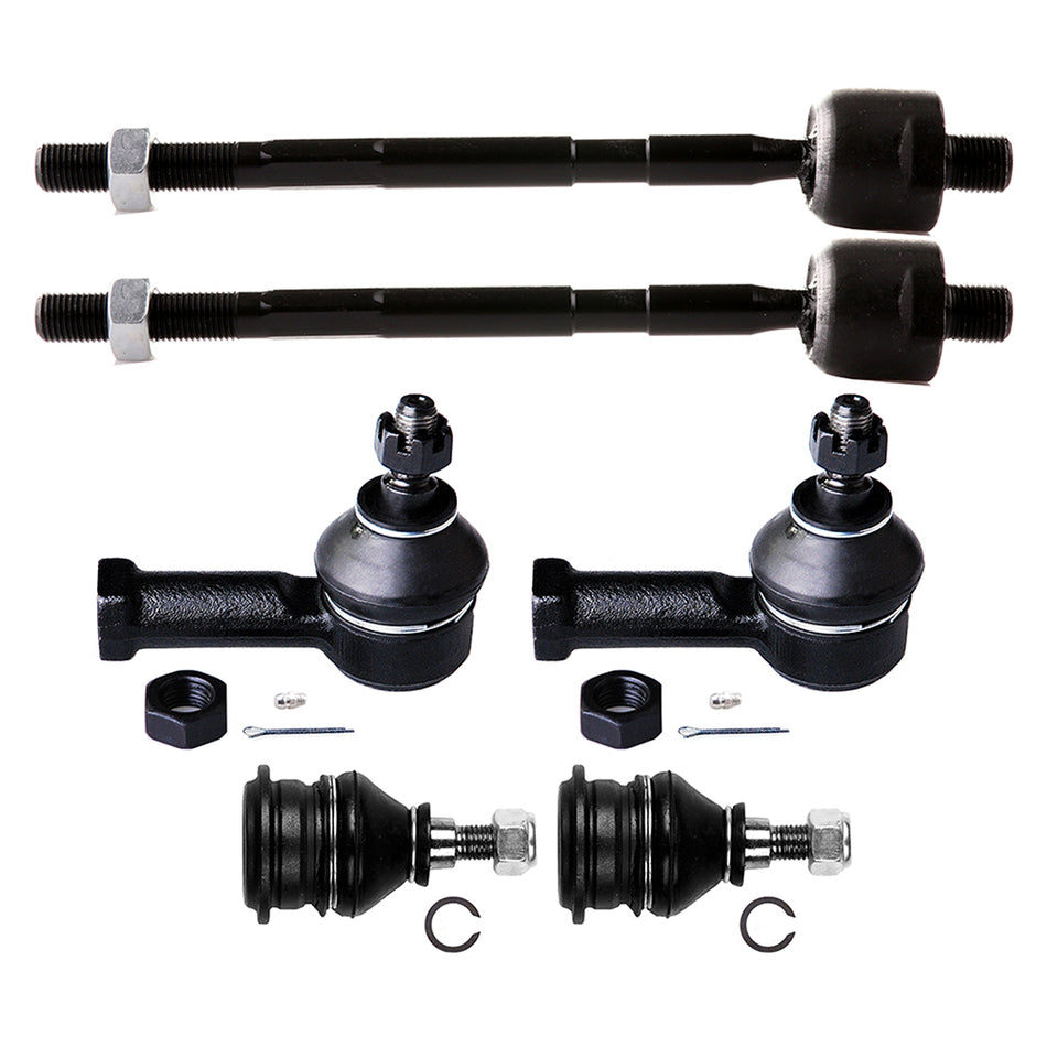 Front Inner Outer Tie Rods Upper Ball Joints 94-99 Mitsubishi Eclipse 94-99 Mitsubishi Galant