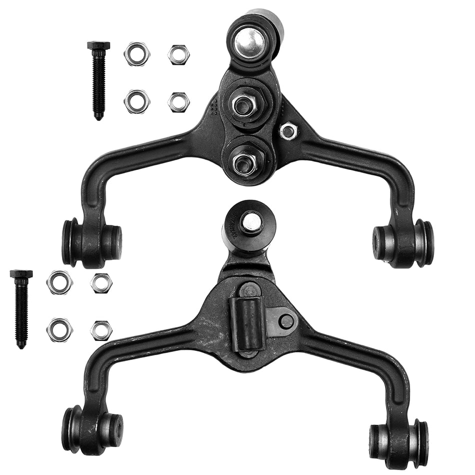 2pcs Front Upper Control Arm K80708 K80709 For 1995 96-01 02 Ford Crown Victoria