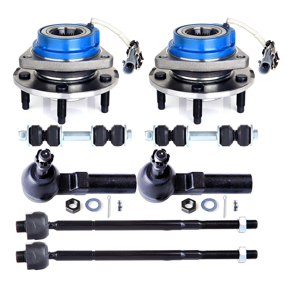 Wheel Bearing Sway Bar Tie Rod For 00-05 Buick LeSabre 98-05 Buick Park Avenue