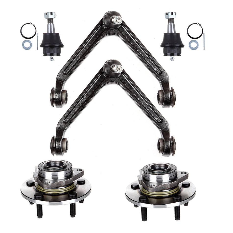02-05 Dodge Ram 1500 Control Arm Ball Joint Wheel Bearing NO ABS