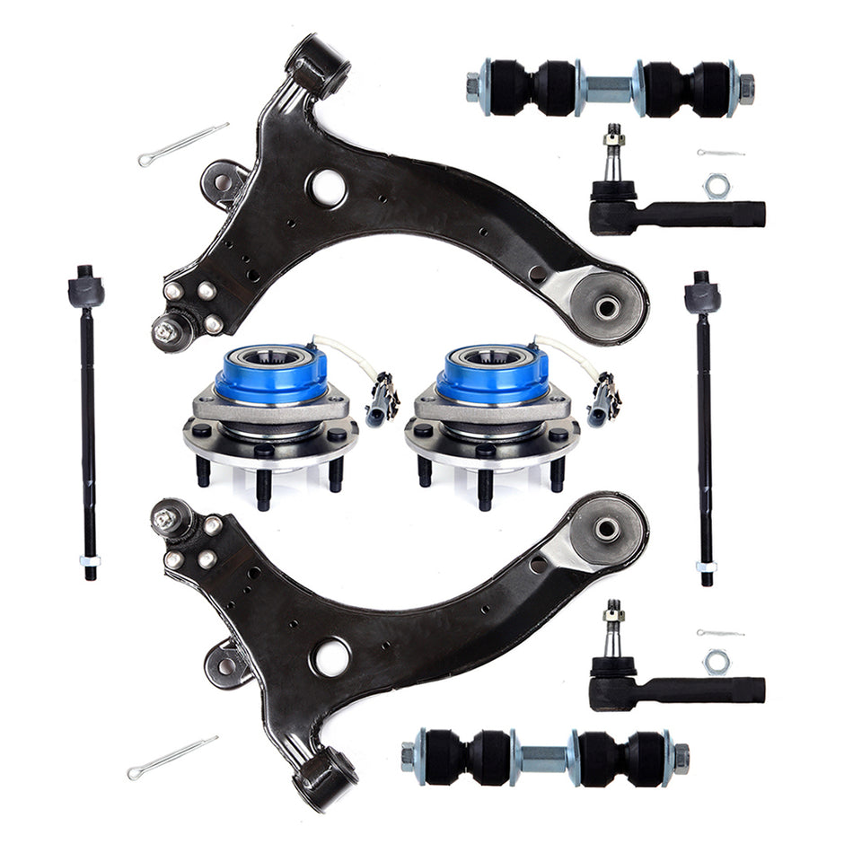 Front Lower Control Arm Suspension Wheel Hub Bearing For 1997-2004 Silhouette