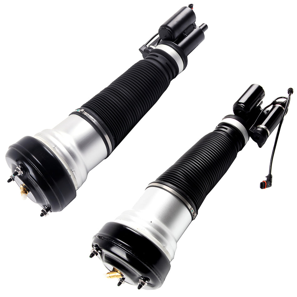 Front Pair Air Suspension Shock Struts For 4Matic Mercedes W220 S430 S500 03-06