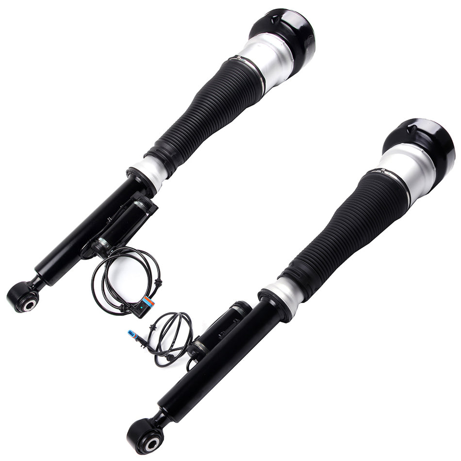 Rear Pair Air Suspension Shocks For Mercedes C216 CL500 CL550 S500 S550 S600