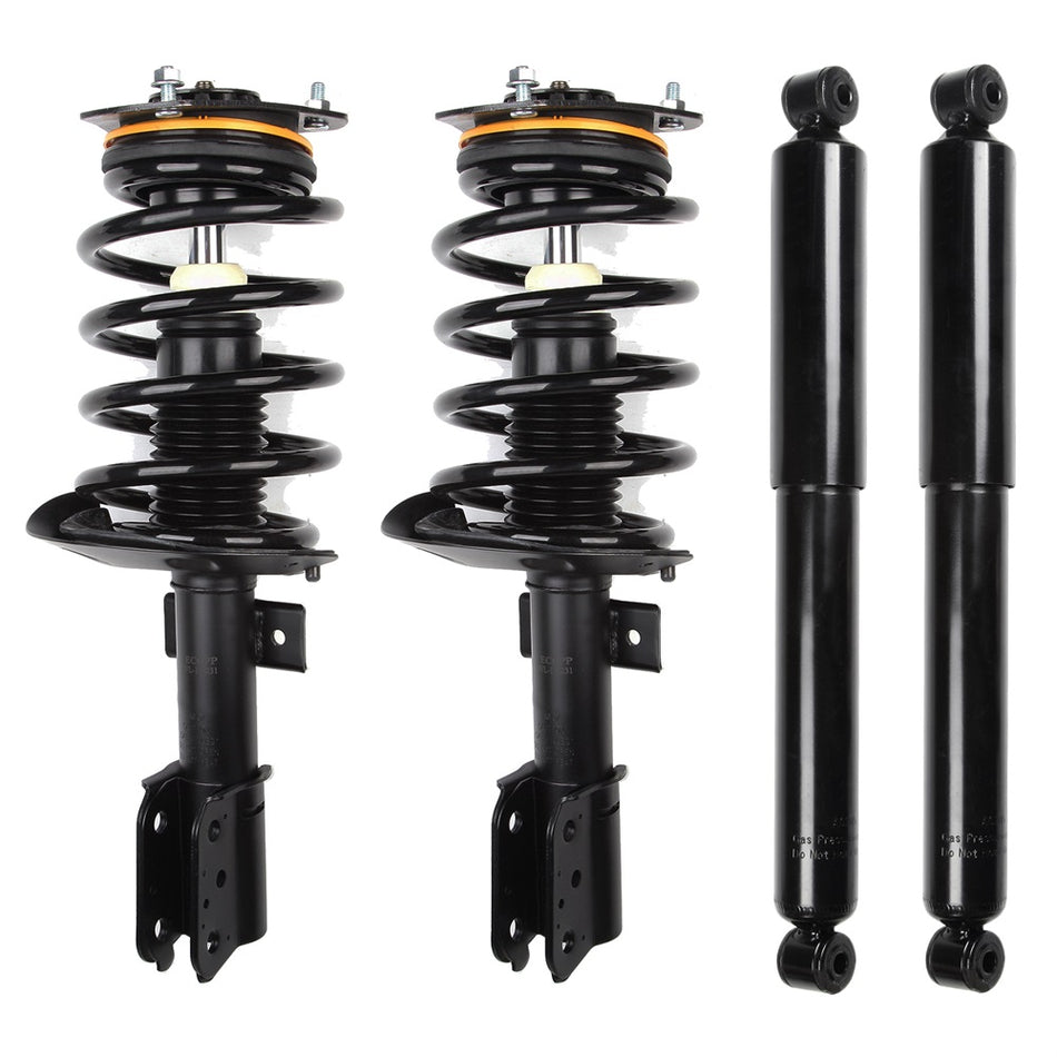 2005-2009 Chevrolet Uplander Pontiac Montana Quick Complete Strut Assembly Front Rear 4pcs