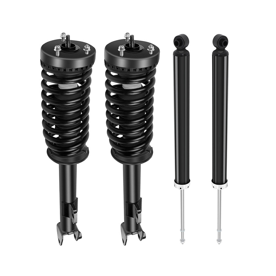 05-10 Chrysler 300 06-10 Dodge Charger Quick Complete Strut Assembly Front Rear 4pcs