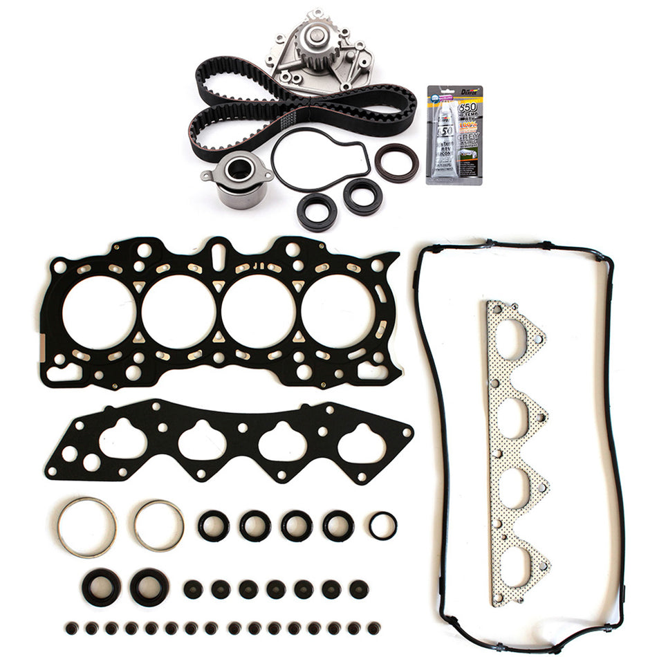 1997-2001 Honda CR-V 2.0L Timing Belt Water Pump Head Gasket Set ( HS26159PT )