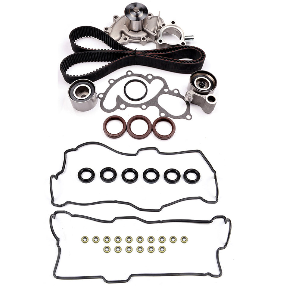 95-98 Toyota T100 3.4L 00-01 03-04 Toyota Tundra Timing Belt Kit Valve Cover Gasket (TBK271)