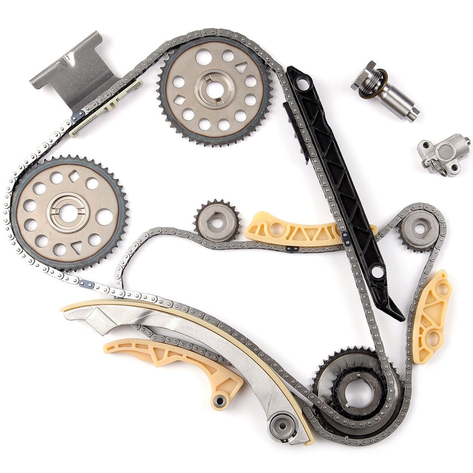 Timing Chain Kit & Timing Cover Gasket Wate Pump For Chevy Cobalt HHR Malibu 2.2