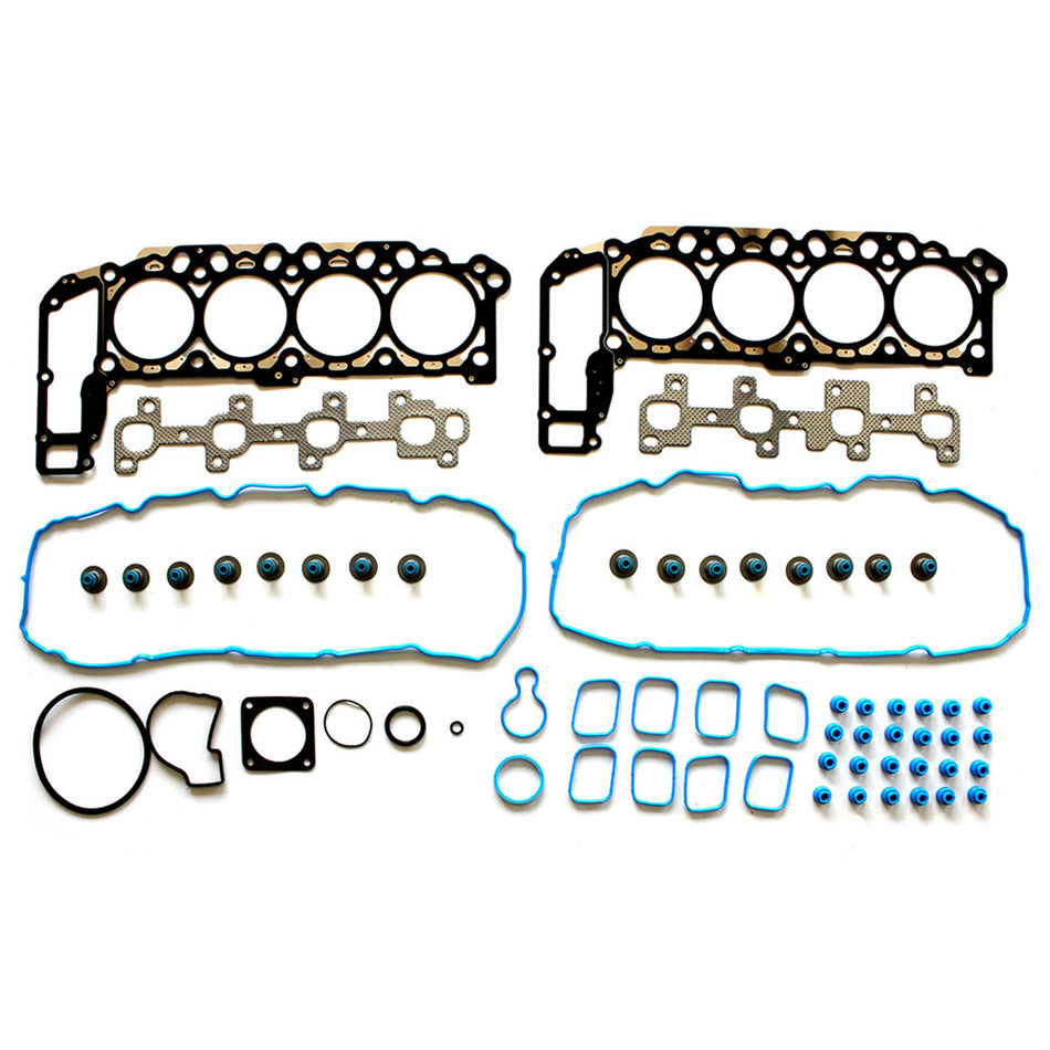 Timing Cover Gasket & Chain Kit Head Gasket Bolt Set For 00 01 Dodge Dakota 4.7L