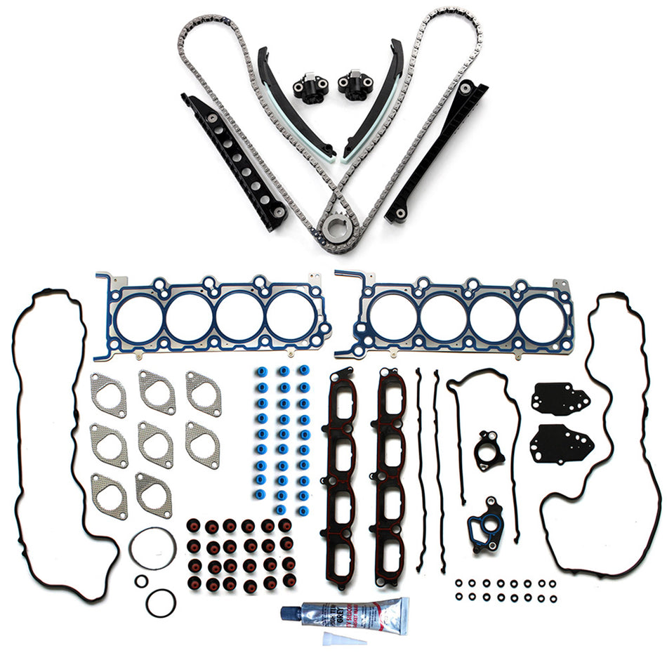 2005-2006 5.4L Ford Expedition,2004-2006 Ford F-150 Timing Chain Cover Gasket Kit ( TS20391 ) 1 set