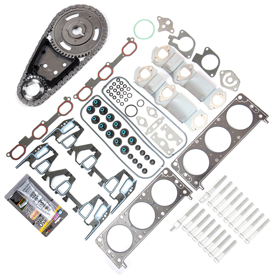2000-2003 3.4L Buick Century,2002-2005 Buick Rendezvous Timing Chain Cover Gasket Kit ( 9-0700S ) 1 set