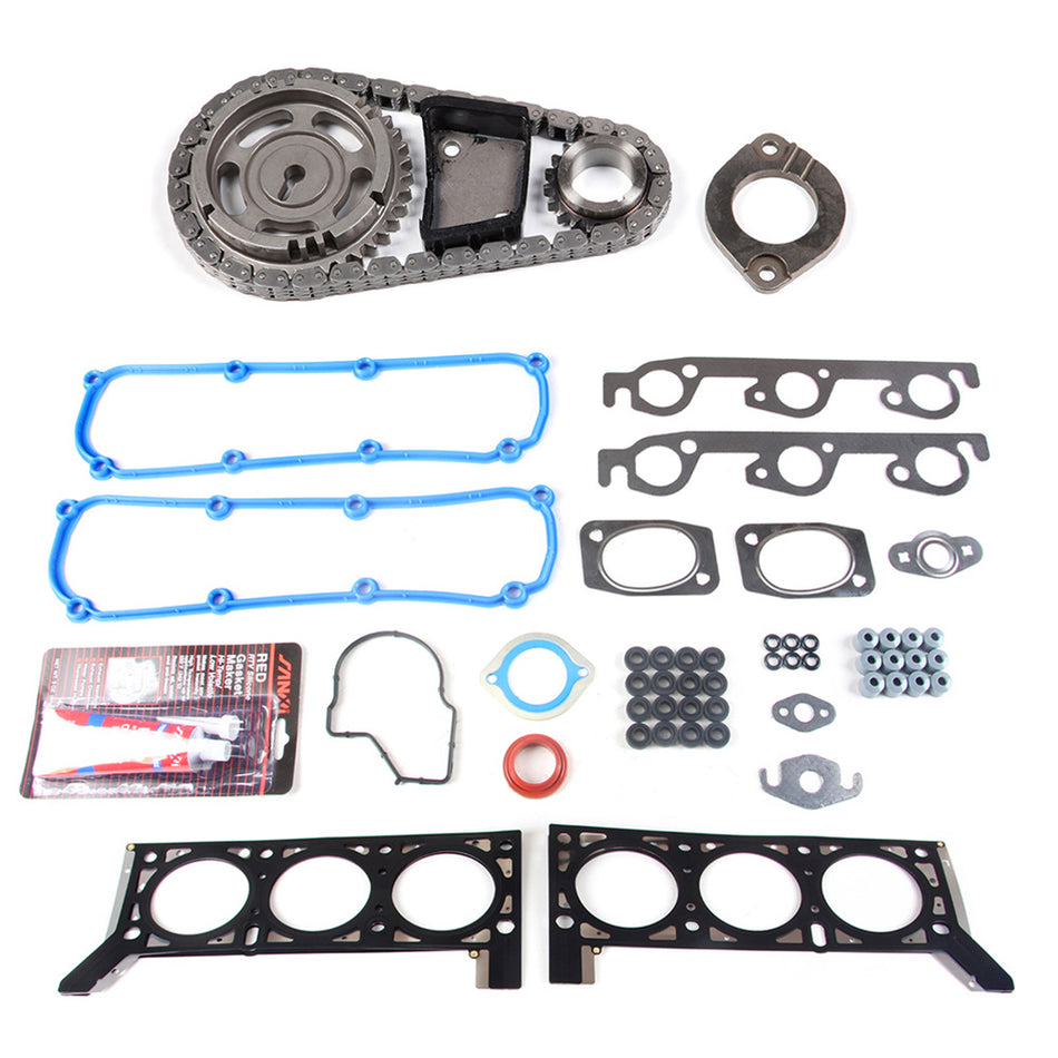05-07 Dodge Caravan 05-10 Dodge Grand Caravan Timing Chain Kit Head Gasket Set 3.3L 3301CC ( S927 )