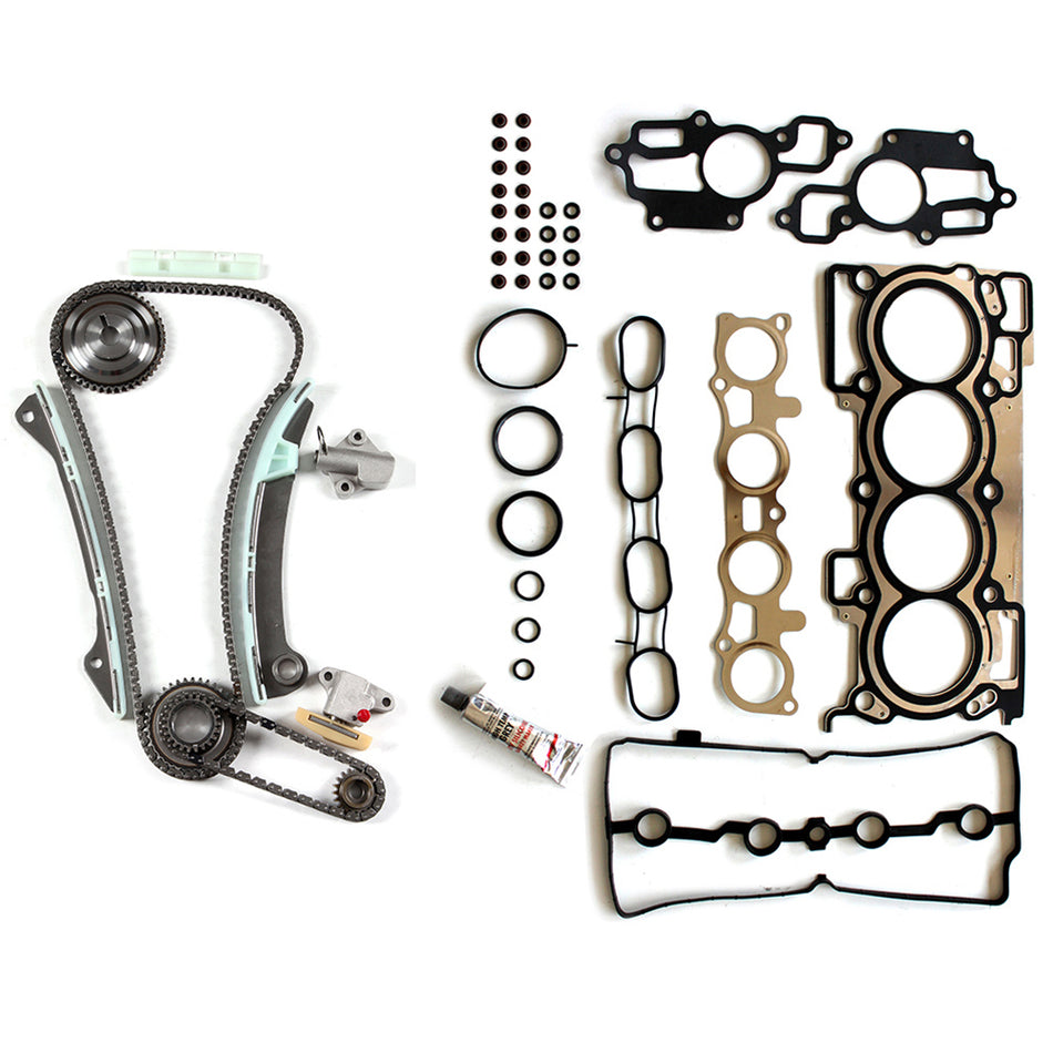 Timing Chain Cover Gasket Kit 2.0L for 2009 Nissan Cube, 2007-2012 Nissan Sentra - 1 set