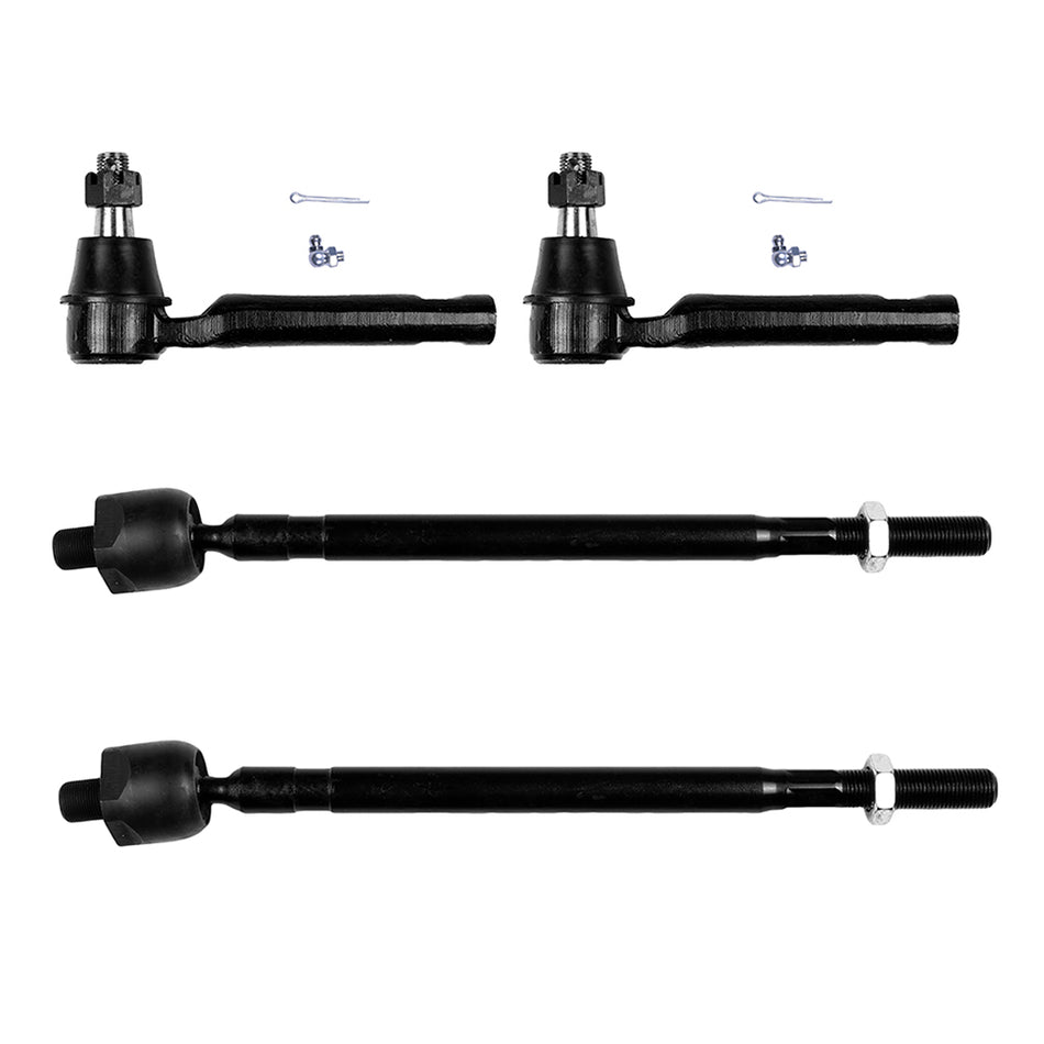 2004-2009 Nissan Quest Front Inner Outer Tie Rod End Links