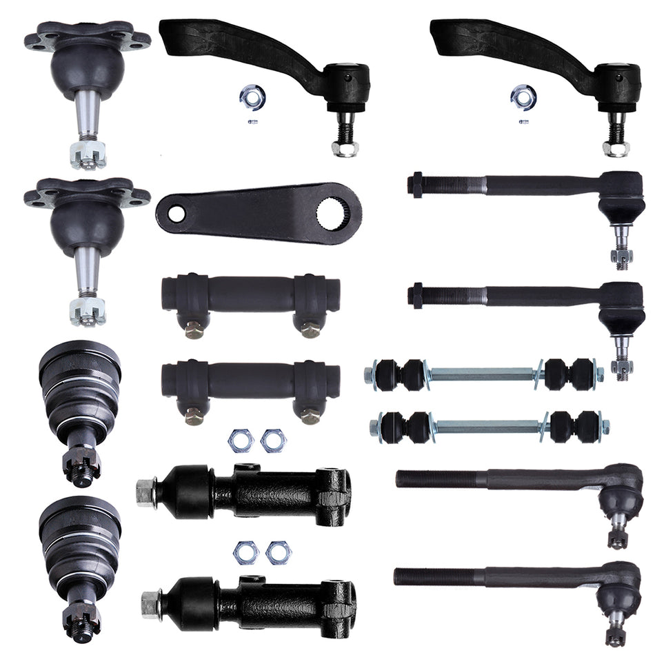 For 1996-02 Chevrolet Express 1500 GMC Savana 2500 Front Tie Rod End Ball Joint