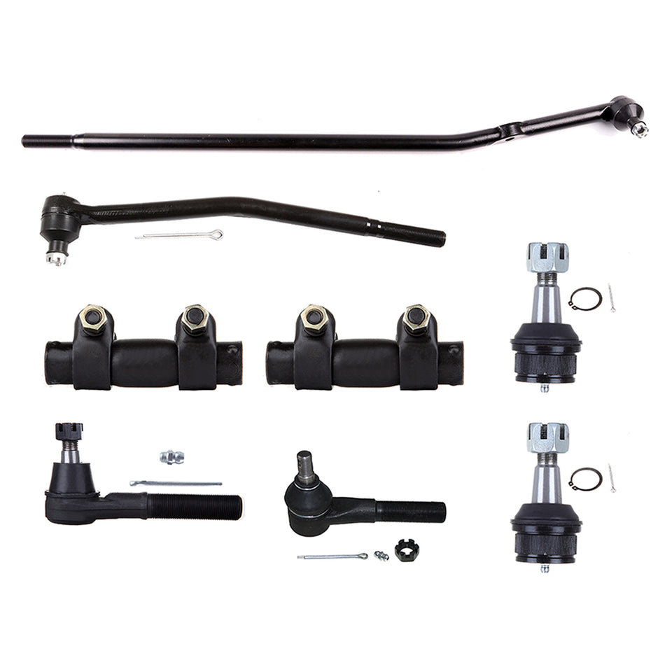 Front Lower Ball Joints Steering Inner Tie Rod End For 2002 2003 2004 Ford E-150