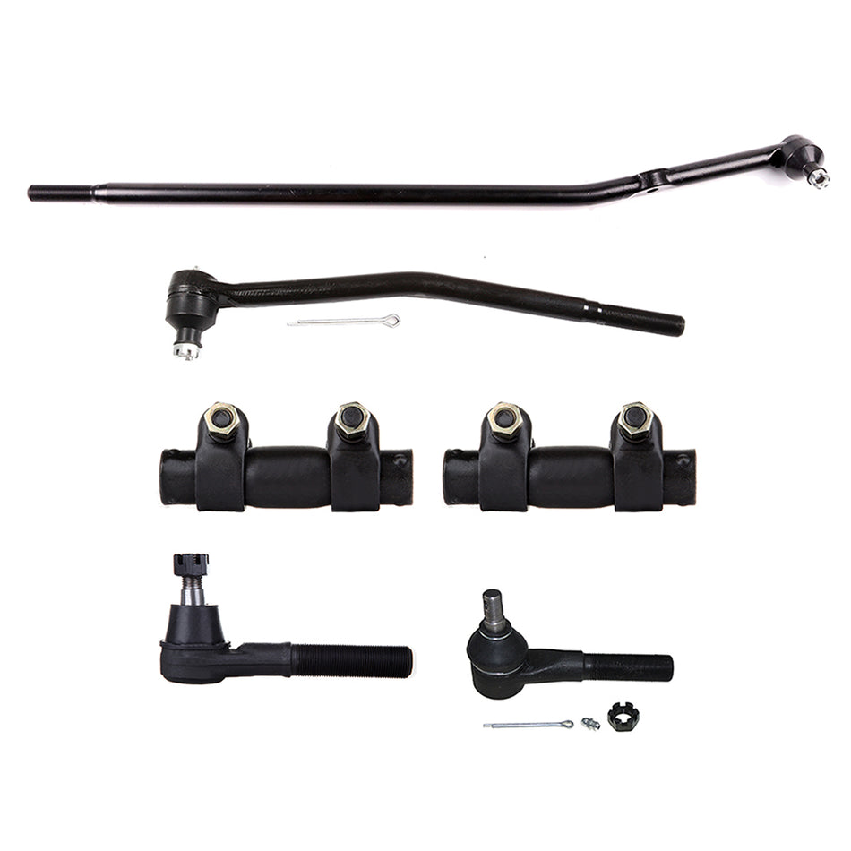 6Pcs For Ford E150 Van New Steering Front Outer Inner Tie Rod Adjusting Sleeves