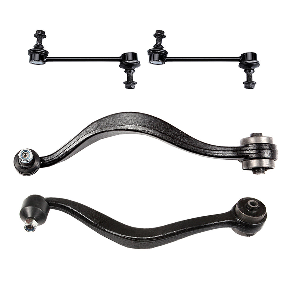Front Control Arm & Sway Bar For 10-12 Ford Fusion 10-11 Mercury Milan 4Pcs
