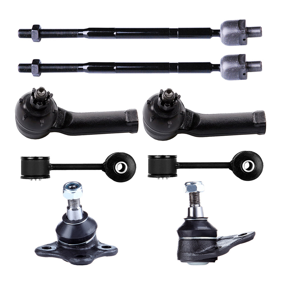 Front Ball Joints Suspension Kit For 01-10 Volkswagen Beetle 01-04 Jetta 8Pcs