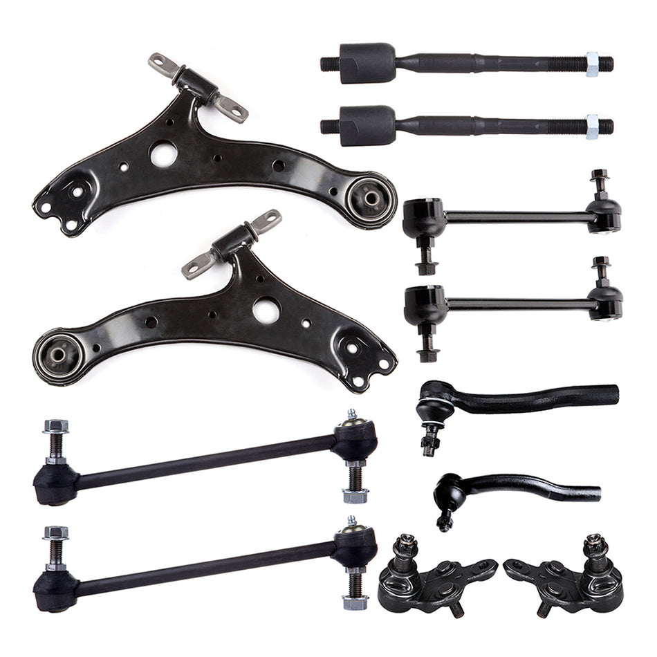 Complete Suspension Kit 12Pcs For 02-03 Toyota Camry Lexus ES300