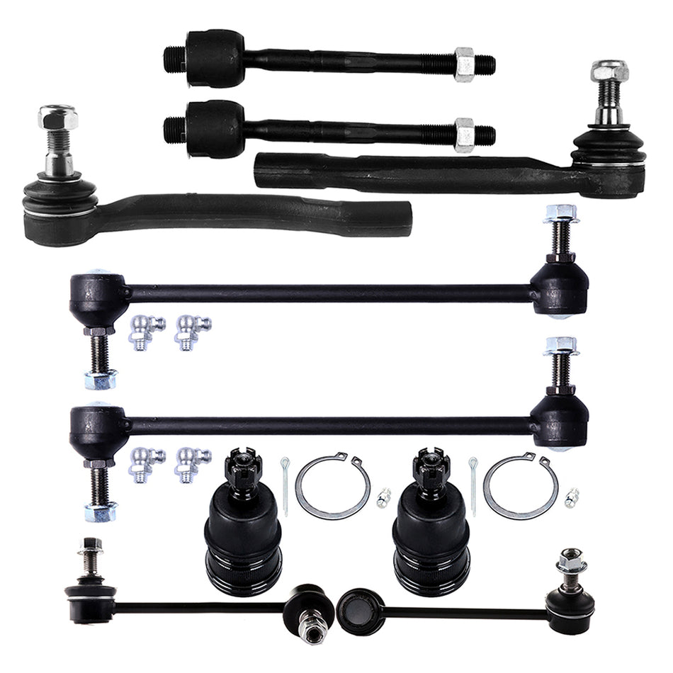 Lower Ball Joints Sway Bar Tie Rod End 01-05 Acura MDX 03-05 Honda Pilot