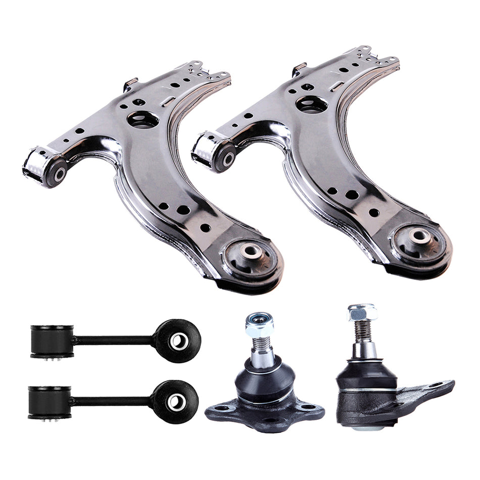Control Arm Ball Joint Sway Bar For 01-10 Volkswagen Beetle 01-06 Volkswagen Golf