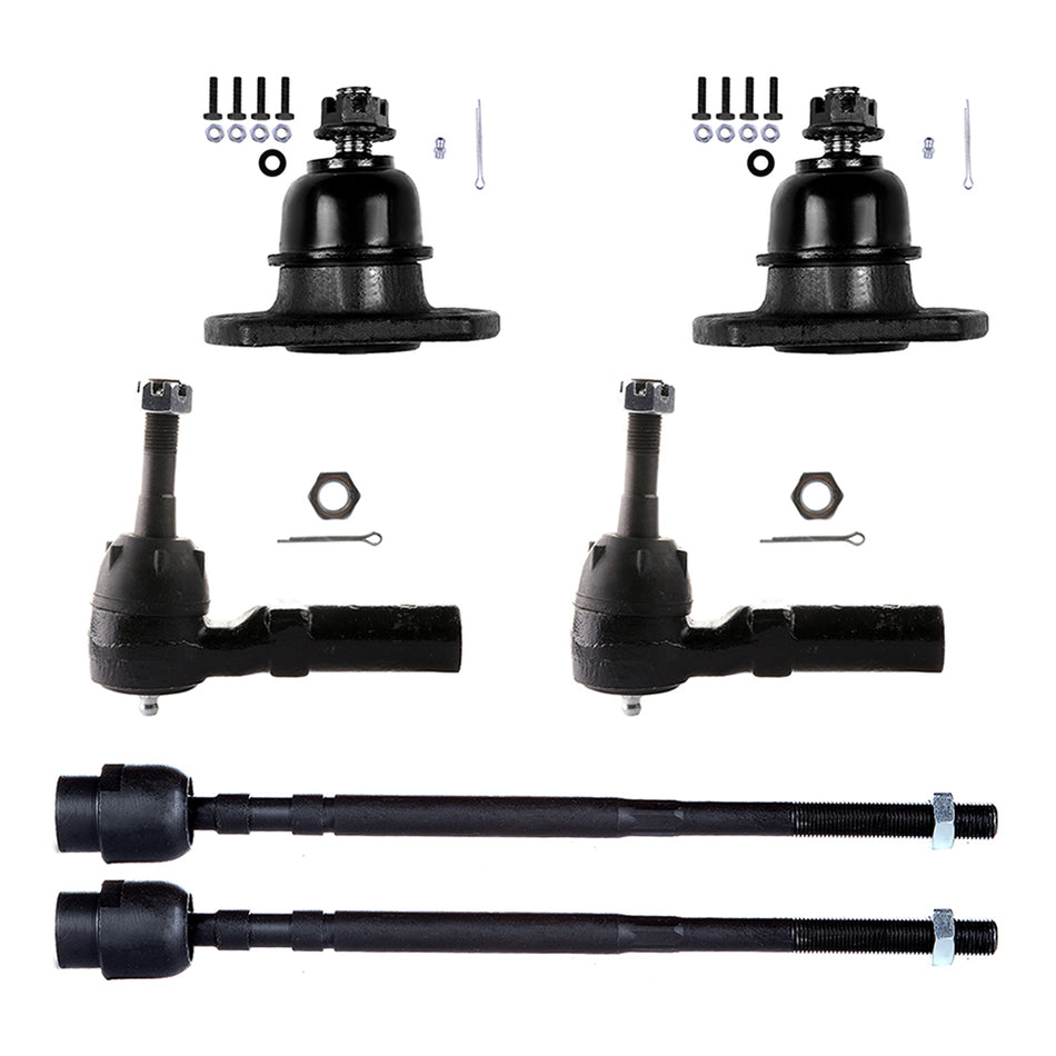 Front Lower Ball Joints Steering Tie Rod End For 1988 89 90 91-1996 Buick Regal
