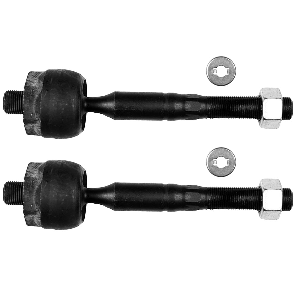 2pcs Driver Passenger Side Inner Tie Rod Ends For 2000-07 Toyota Tundra Sequoia