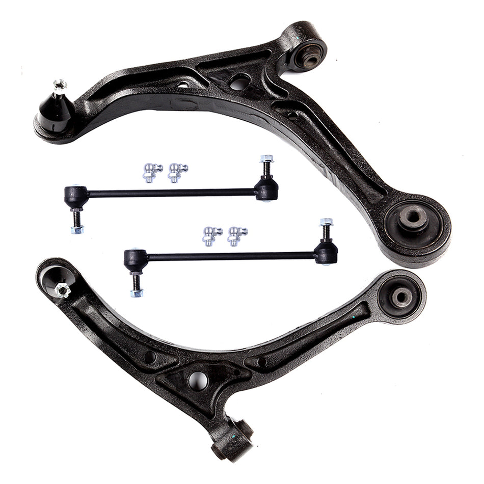 1999-2004 Honda Odyssey Front Control Arms With Ball Joint Sway Bar Links Kit 4Pcs