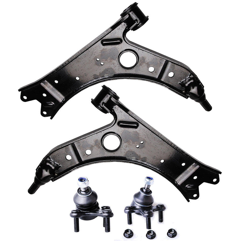 Front Lower Control Arm And Ball Joint Suspension Kit For 05-12 Volkswagen Jetta