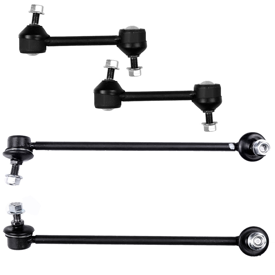 4pcs Front Rear Stabilizer /Sway Bar End Link For 2003 2004-2008 Hyundai Tiburon